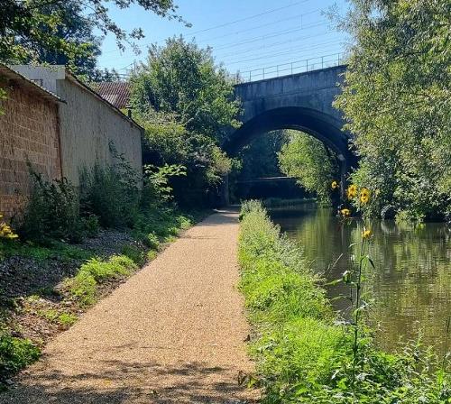 Canal towpath upgrade - after completion of work